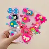 Lindo Dibujo Animado Accesorios para el Cabello de Niños Set de Pasadores Pasador para Flequillo de Niña Pequeña Cabello Roto Cuerda para Cola de Caballo de Color Tocado