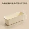 Caixa organizadora para armário de cozinha feita de PP, dobrável, transparente, visível, com alça, retrátil, espessa, durável, para organizar temperos e utensílios de cozinha