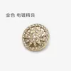 Botones de Perla Incrustados con Diamantes Plateados, Botones Metálicos Huecos con Forma de Sol, Botones Decorativos de Alta Gama para Abrigos y Trajes
