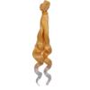 Boneca de pano artesanal DIY Ye Luo Li Keer bjdSD boneca peruca cabelo fileira seda de alta temperatura onda enrolada 25cm