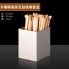 Caja de Pañuelos Universal para Cafetería de Té con Leche Set de Caja para Popotes Largos y Cortos Bar Casual Acrílico Engrosado Bolsa al por Mayor de Fábrica