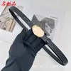 Cinturón de Diseñador Letreado Nuevo de Gama Alta de 2 cm para Mujer, Cinturón Delgado Versátil Simple y Elegante