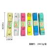 Fita métrica macia colorida para atacado, régua de medição de costura, para uso doméstico, artesanato, estudantes, DIY, fita métrica macia especial