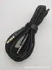Cable de audio aux para coche altavoz de audio enchufe de doble cabeza de 3.5 mm computadora teléfono móvil adaptador trenzado de color cable de audio