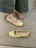Zapatos Mary Jane de Hada Suave 2025 Nuevos Franceses Dulces Menta Azul Moño Aumentadores de Altura Zapatos de Noche