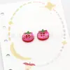 Botões de Resina com Quatro Furos, Cor Pérola, Formato de Tomate, Botões em Formato de Animal para Camisas, Malhas e Jaquetas
