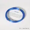 Fio de Alumínio Pintado Dourado Prateado 1/1.5/2/2.5mm Fio de Alumínio para Moldar Acessórios para Joias DIY Materiais para Miçangas Artesanais