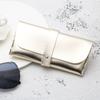 Estuche de Cuero para Gafas de Sol, Estuche Suave Transfronterizo para Gafas de Sol, Estuche de Cuero PVC para Gafas de Miopía, Regalos Promocionales