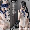 Roupa Íntima Sexy Traje de Estudante Peça Única Duas Peças Paixão Pura Roupa Sexy de Marinheiro Traje Saia JK de Faculdade 2294