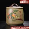 A5L Tetera de Arena Púrpura Yixing Cerámica Grande Hecha a Mano Set de Té Vintage Chino Estuche Caja Cubo para Pasteles Pu'er