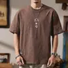 Ropa para Hombre Xintang Dropshipping Colección Nueva Verano 2026: Pantalones Cortos, Camisetas de Algodón de Bambú, Camisetas Bordadas de Corte Holgado Tallas Grandes