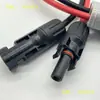 Enchufe al por mayor alta corriente 10 adaptadores de cable de silicona 4 a 2 conector fotovoltaico impermeable conectar otros