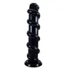 Tapón Anal Roscado Extra Grande y Extra Largo para Hombres y Mujeres, Palo de Masaje Anal, Expansor Anal, Dispositivo de Masturbación, Juguete Anal Erótico para Adultos