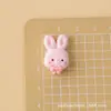 Novos acessórios de resina: designs fofos de cabeça de animal transparente de desenho animado para capas de celular com cola de creme DIY, ímãs de geladeira e outros artesanatos
