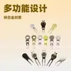 Producto de gran venta transfronteriza: Tenedor de Golf Plegable Multifuncional, Tenedor de Golf de Plástico, Marcador de Bola de Golf, Clip Magnético para Gorra, En Stock