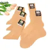 Medias de Seda Tradicionales Marca Peonía de Shanghái para Hombres y Mujeres de Mediana Edad y Mayores, Medias de Seda con Tacón, Medias de Nylon, Marca Laode