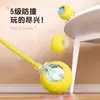 Bola de brinquedo automática para cães, resistente a mordidas, auto-entretenimento, alivia o tédio, brinquedo elétrico inteligente para cães, bola de pular para filhotes