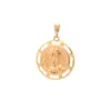 Xuping Joyería Estilo Retro Transfronterizo Geométrico Redondo Colgante de Collar Aleación de Cobre Chapado en Color 18K Colgante Personalizado Al por Mayor