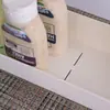Estante de Almacenamiento de Espacio Ultra Angosto de 12 cm para Lado de Refrigerador de Cocina, Almacenamiento Pequeño, Gabinete de Almacenamiento Móvil de Pie para Baño