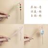 Estilo Antigo Hairpin Placa de Ácido Acético Simples Tassel Andar Diário Cabelo Han Roupas Acessórios Novo Estilo Chinês Roupas Antigas Mulheres Hairpin