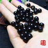 Pulsera de cuentas de jade en blanco y negro, collar, cuerda, joyería artesanal, puesto de exhibición, fabricantes de cuentas sueltas al por mayor