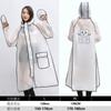 Impermeable Espesado y Largo Batería Eléctrica Motocicleta para Hombre y Mujer Largo de Cuerpo Completo Antitormentas Adulto para Montar Poncho Eva