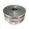 Polea de Correa A/B Doble Ranura Plana Hierro Fundido 60-100 Polea Completa Motor Motor Polea de Correa Triangular