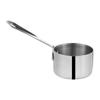 Taza de salsa de acero inoxidable 304 con asa, plato para mojar, taza de salsa para bistec de restaurante, taza creativa para salsa de tomate, cubo, vajilla