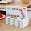 Luvas Descartáveis de TPE Luvas de TPE Luvas Domésticas para Alimentos Luvas Descartáveis Proteção de Grau Alimentício Transparentes Espessadas