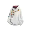 Sudadera con capucha transfronteriza, nueva tendencia otoño e invierno para hombre, forro polar cálido, estilo coreano, corte holgado, top moderno al por mayor