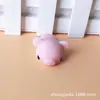 Boneca Moe Sólida Japonesa Brinquedo de Apertar Animal Pequeno Borracha Macia TPR Selo de Animal Pequeno Saco King Tuanzi