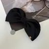 Pinza para el pelo de lazo de alta gama coreana, Elegantes accesorios para el pelo hechos a mano, Tocado de moda, Pinza banana versátil, Pinza superior en la parte posterior de la cabeza