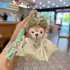 Diadema de Felpa Linda Falda, Llavero de Muñeco Oso, Muñeca Linda, Colgante de Bolsa de Dibujos Animados, Regalo Creativo para Niñas