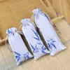 Bolsita Vintage Bolsa Vacía Brocado Bolsita para Peine Cordón Bolsa de Almacenamiento para Peine de Madera Peine de Cuerno Bolsillo con Cordón Bolsa de Terciopelo