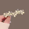 Escucha a las Flores~ Elegante Pin Floral de Primavera, Accesorio para el Cabello Half-Tied para la Parte Trasera de la Cabeza, Pinza Recta para el Top del Cabello, Pinza para el Cabello, Adorno para el Cabello
