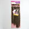 Pelucas y extensiones de cabello de fibra sintética de alta temperatura europeas, americanas y africanas transfronterizas, venta directa de fábrica, color, tamaño y empaque personalizables