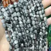 8-10mm pedras naturais contas soltas ametista ágata furo reto cascalho acessórios para joias DIY contas amorfas