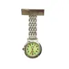 Reloj de Aleación para Enfermera al por Mayor con Placa Horizontal, Reloj de Bolsillo con Pinza, Reloj de Pecho, Reloj de Regalo, Reloj de Cuarzo Luminoso Personalizado Grabado con Láser