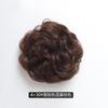Fábrica atacado agarrar clipe bola cabeça fofo peruca acessórios para cabelo preguiçoso modelador de cabelo flor milho alta temperatura seda anel de cabelo