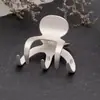 Pasador de Perlas para Mujer Clip de Lazo Estilo Coreano Pinza de Tiburón para la Parte Trasera de la Cabeza Accesorios Metálicos Grandes y Simples para el Cabello