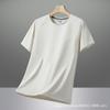 Camiseta de Manga Corta de Seda de Hielo para Hombre Verano Nuevo Solona Antibacteriana Anti-Mosquitos Holgada Transpirable Deportiva de Secado Rápido Fresca