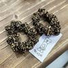 Moda Vintage Scrunchie Estampado Leopardo de Alta Calidad 2025 Accesorio para el Cabello Banda Elástica para Mujeres Lazo para Coleta Flor para el Cabello