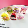 Accesorios de Resina Cara Brillante Figura de Pastel Pegamento en Crema Hecho a Mano DIY Funda para Teléfono Móvil Pasador Tocado Vaso de Agua Flor para Zapatos Joyería