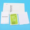 Kit de filme de papel Kraft com selagem em quatro lados pano de camurça para limpeza película temperada plana kit de limpeza auxiliar para remoção de poeira