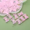 Lazo Acrílico Degradado de Dos Colores Cuentas Hecho a Mano Accesorios para Joyería DIY Gelatina Transparente Cuentas Sueltas Venta al por Mayor