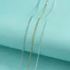 Cadena de Plata de Ley S925 Cadena Cruzada Cadena Sola 40+ 5cm Cadena de Extensión Collar Ajustable Cadena para Clavícula Cadena Sola Cadena en Forma de O