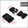 Hebilla de Plástico Pom Hebilla de Liberación Rápida para Ropa Equipaje Correa de Ajuste Accesorios para Mochilas Hebilla Accesorios Equipo de Plástico Venta al por Mayor