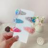 Set de 5 piezas de pinza BB de arena movediza pasador infantil pasador de niña pasador roto accesorios para el cabello de bebé tocado lindo de alta gama
