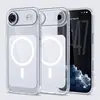 Funda magnética para teléfono de acrílico de 2,5 mm + TPU de 2,0 mm Adecuada para Apple iPhone 17 Pro Max