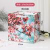 Bolsa tote para o Dia do Professor de pintura a óleo bolsa de presente bolsa para buquê bolsa de presente rede larga vermelha atacado
